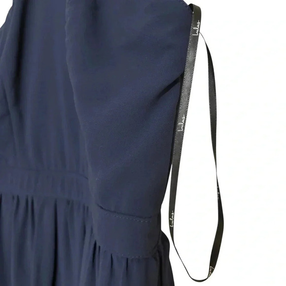 Lulus Air of Romance Navy Blue Maxi Dress (size Small) - Picture 6 of 14